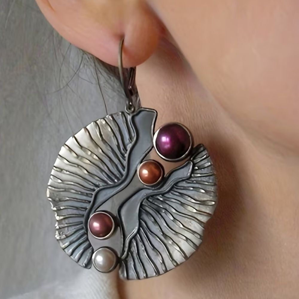 Boho dangle Earrings #2328 - Picture 2 of 5
